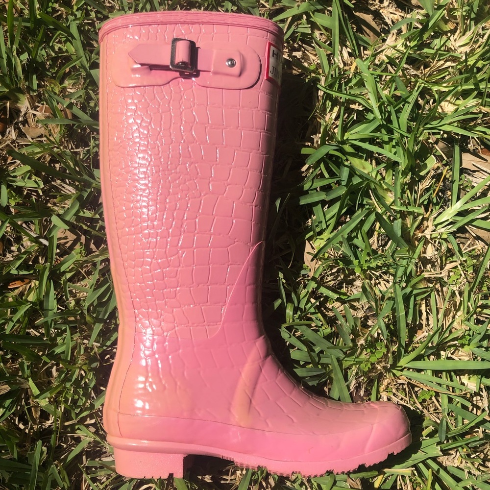 Hunter & Jimmy Choo Rain Boots - Picture 3 of 6